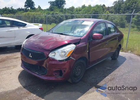 2020 Mitsubishi Mirage G4 Es from USA, damaged, VIN ML32F3FJ1LHF07512